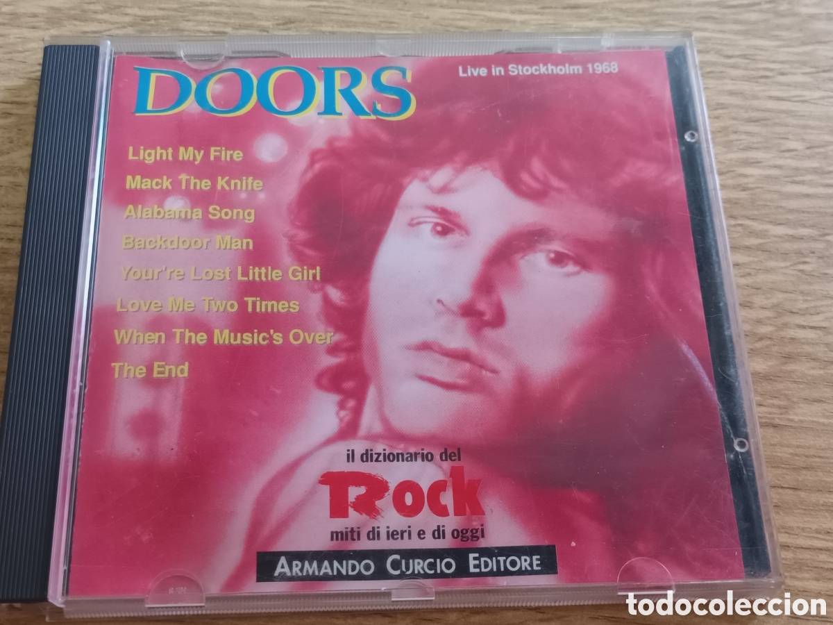 Musik-CDs: CD THE DOORS CONCIERTO DE 1968 LIVE IN STOCKHOLM