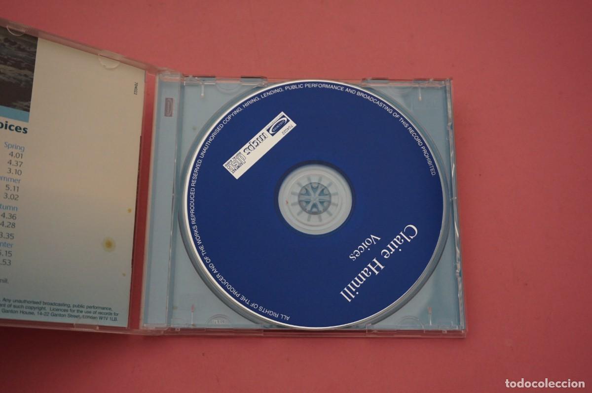 CDs de m&uacute;sica: CD - CLAIRE HAMILL - VOICES - DISCO COMO NUEVO - Foto 2