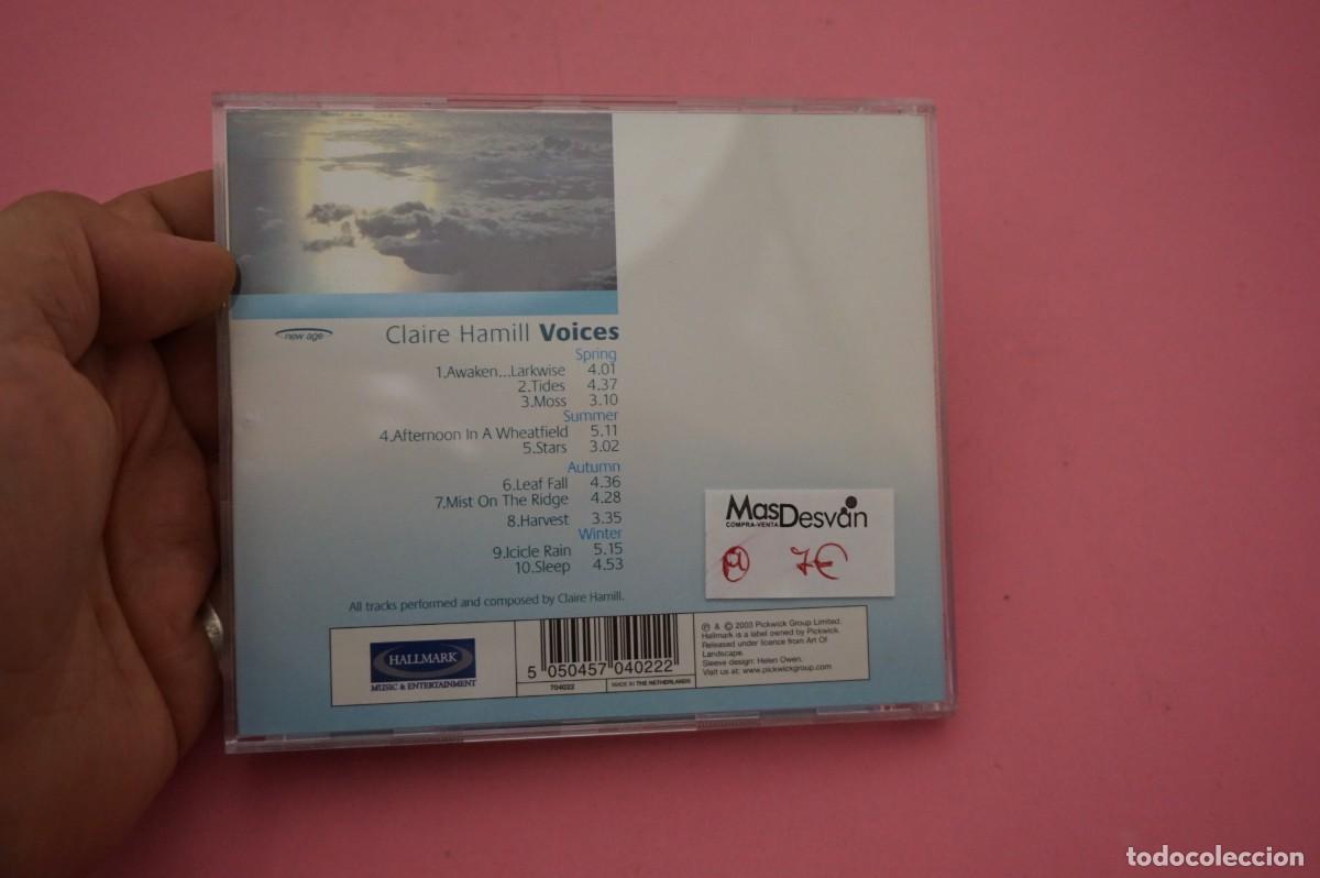 CDs de m&uacute;sica: CD - CLAIRE HAMILL - VOICES - DISCO COMO NUEVO - Foto 3