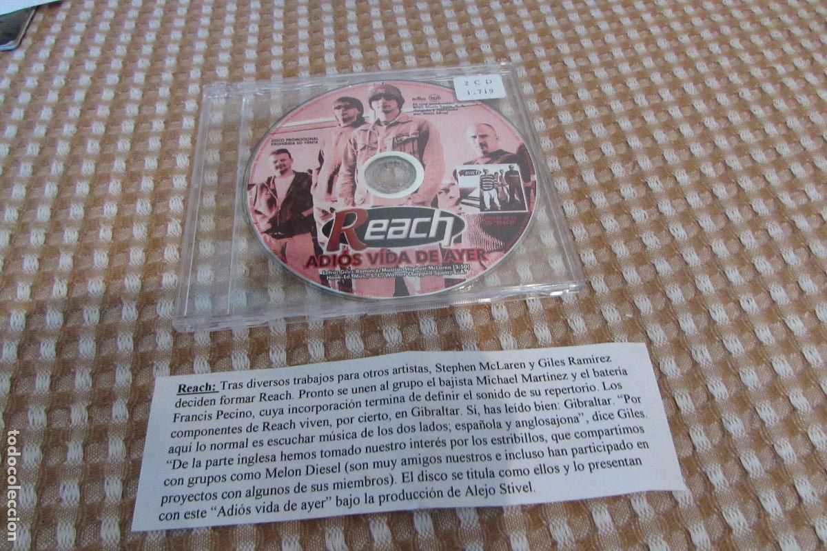CDs de m&uacute;sica: Reach &ndash; Adios Vida De Ayer CD Single CADENA 100