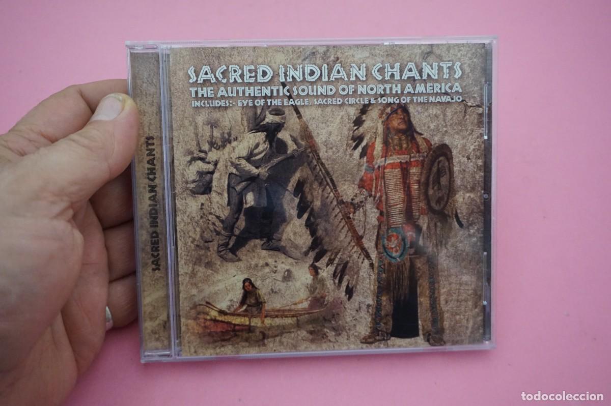 Musik-CDs: CD - SACRED INDIAN CHANTS - THE AUTHENTIC SOUND OF NORTH AMERICA - DISCO COMO NUEVO