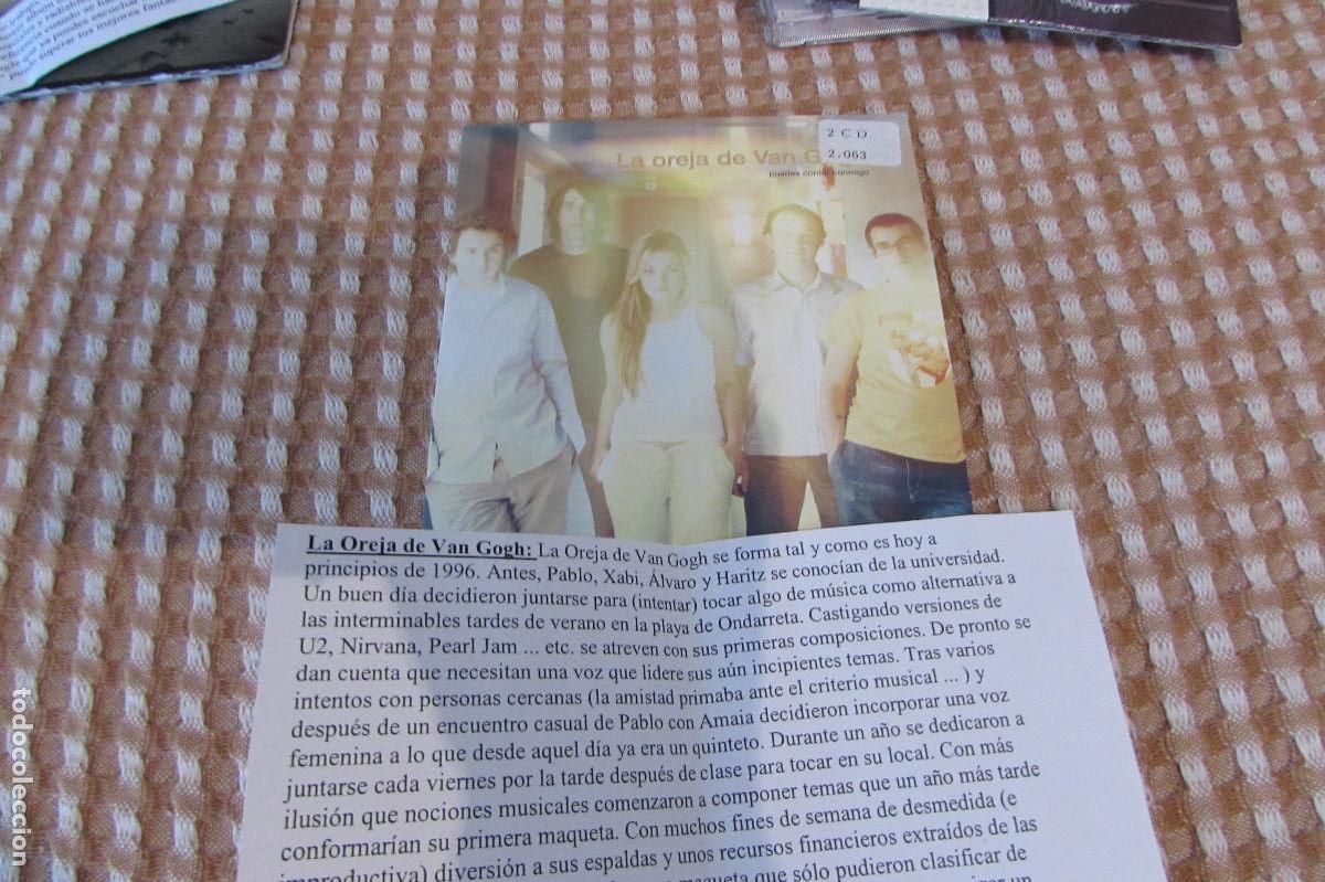 CD di Musica: LA OREJA DE VAN GOGH - PUEDES CONTAR CONMIGO CD SINGLE CADENA 100