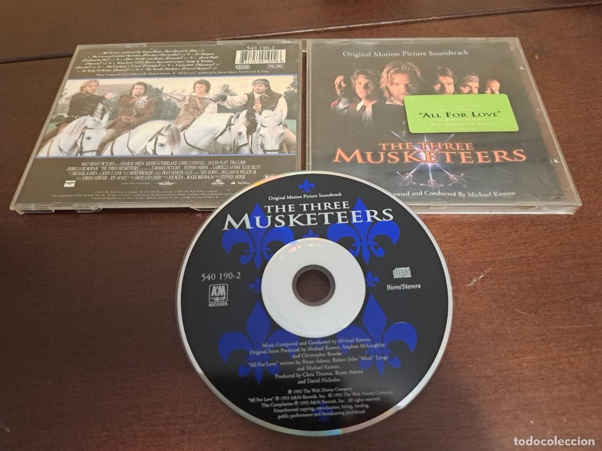 CDs de m&uacute;sica: LOS TRES MOSQUETEROS - CD - BANDA SONORA - STING - BRYAN ADAMS + ROD STEWART