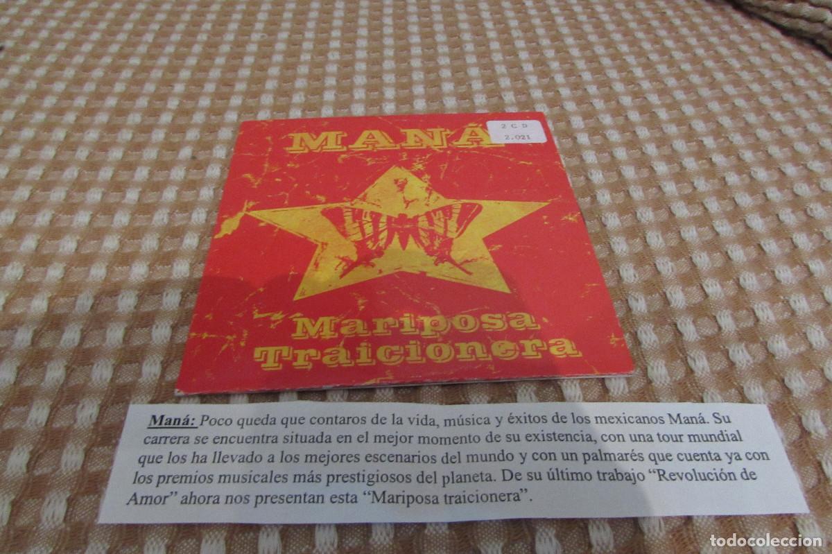 CDs de m&uacute;sica: Man&aacute; &ndash; Mariposa Traicionera CD SINGLE CADENA 100