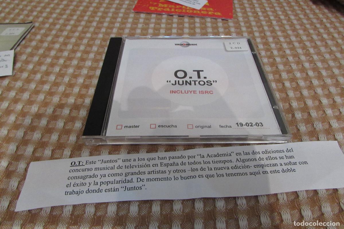 Music CDs: OT JUNTOS CDR CADENA 100 PROMO VALE MUSIC DAVID BISBAL CHENOA MANUEL CARRASCO ROSA BUSTAMANTE
