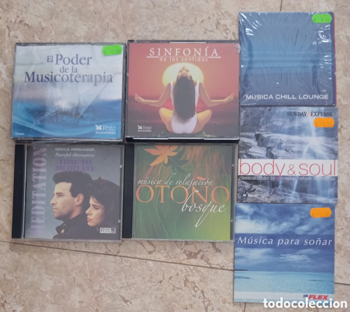 CDs de Musique: LOTE CD MUSICOTERAPIA RELAJACION MEDITACION