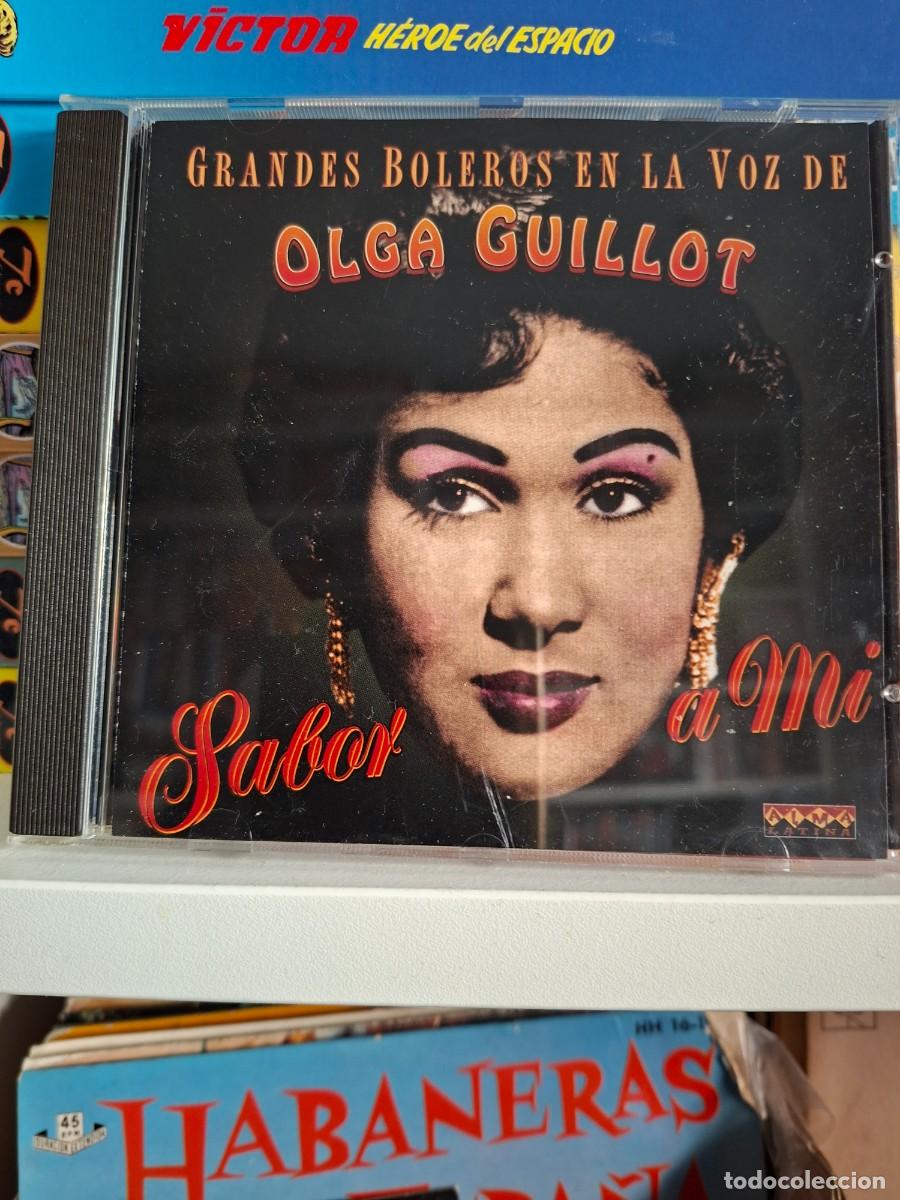 CD di Musica: OLGA GUILLOT - SABOR A MI - LOS MAS GRANDES BOLEROS EN LA VOZ DE OLGA GUILLOT - CD CAJA-61