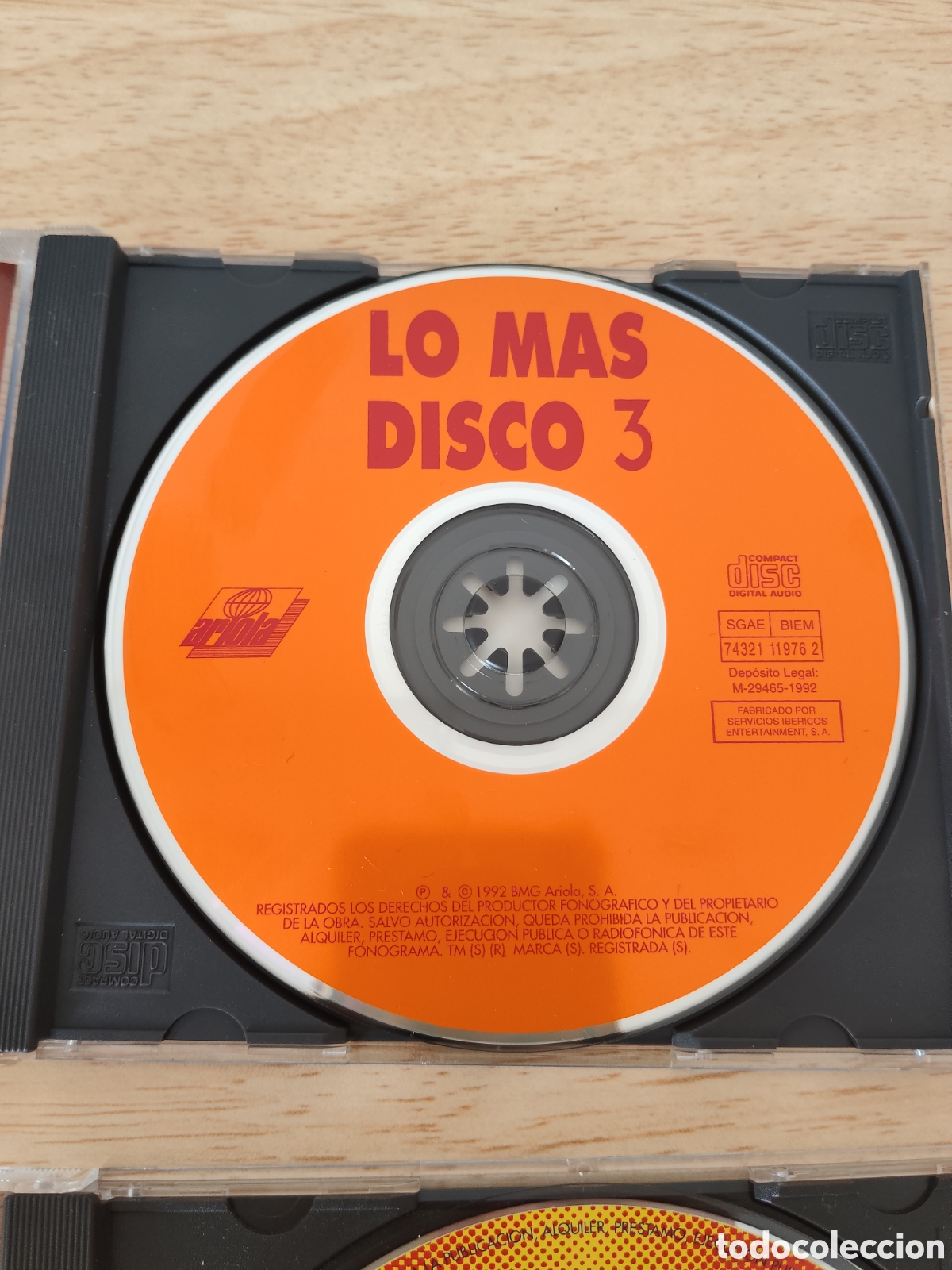 CDs de m&uacute;sica: CD Lo Mas Disco 3 Original Exitos 90s - Foto 3