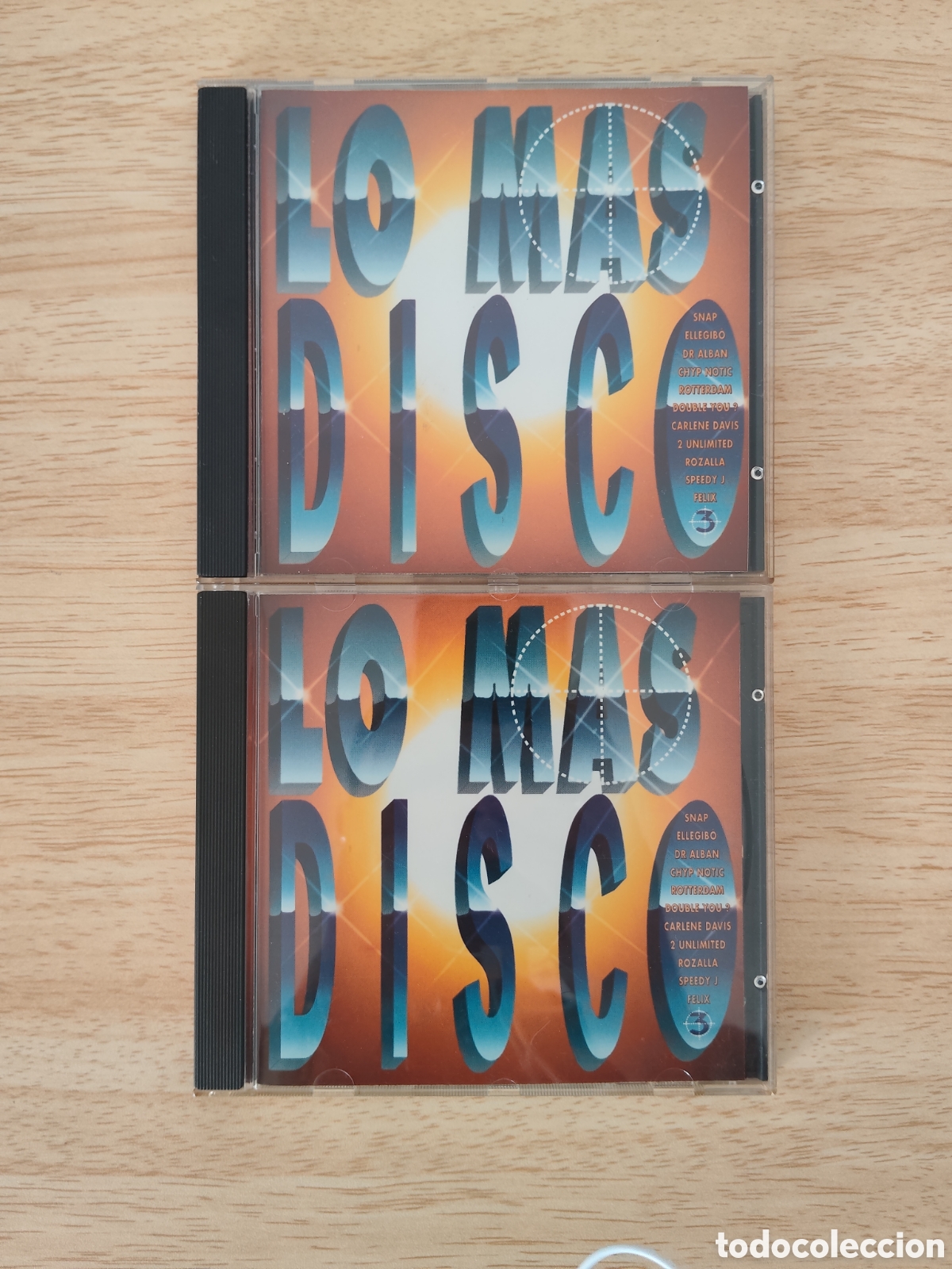 Music CDs: CD Lo Mas Disco 3 Original Exitos 90s