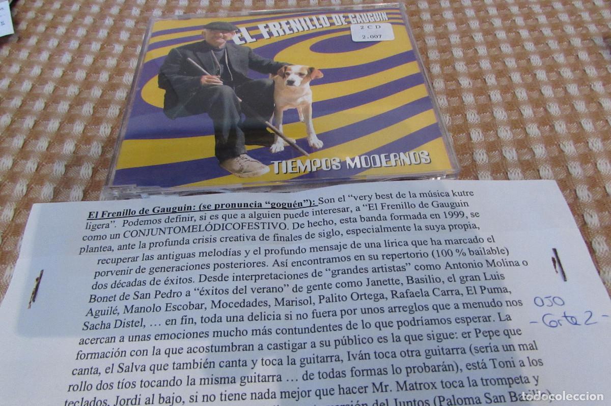 CDs de m&uacute;sica: El Frenillo De Gauguin &ndash; Tiempos Modernos CD SINGLE 3 TEMAS