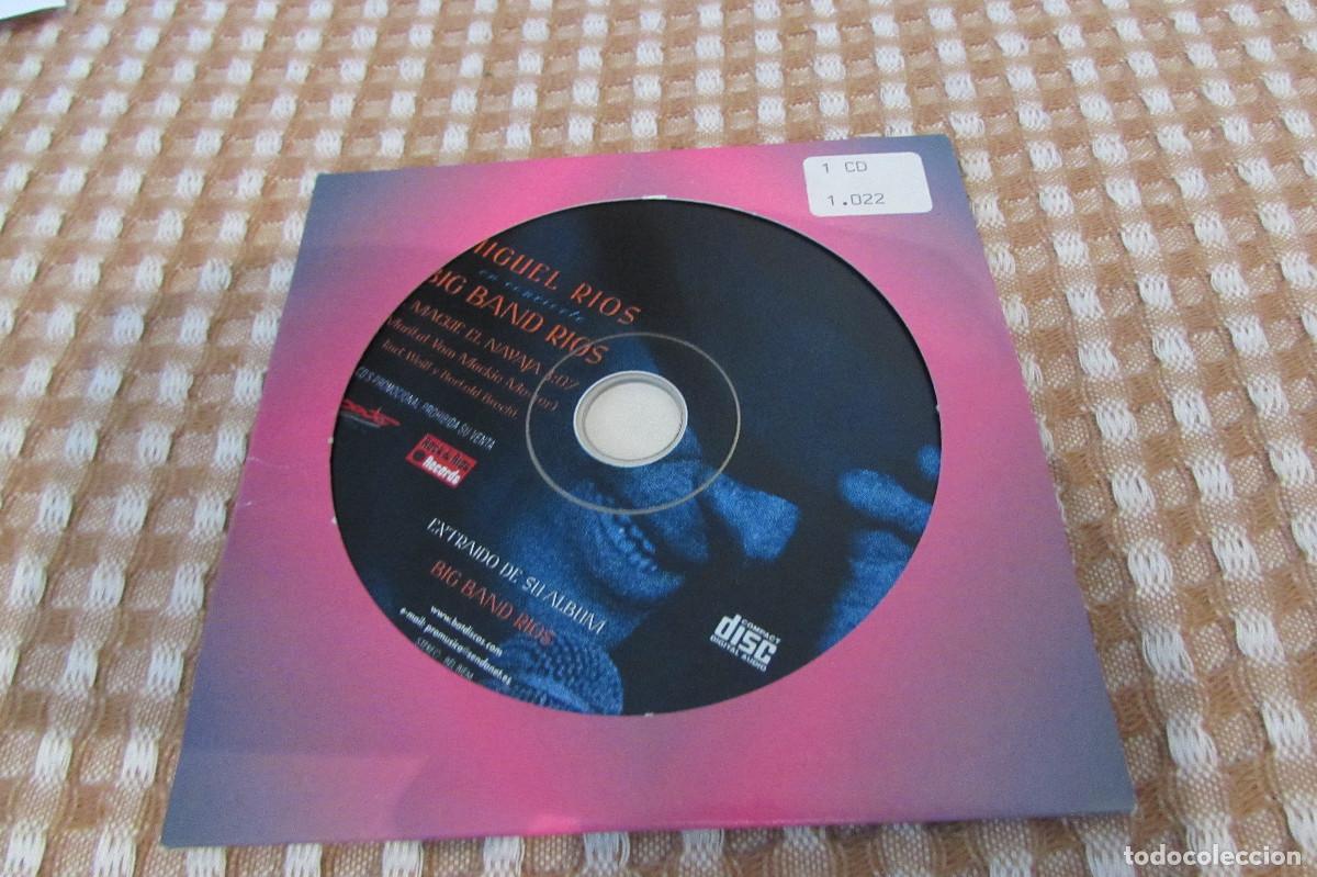 CDs de m&uacute;sica: MIGUEL R&Iacute;OS - EN CONCIERTO - BIG BAND R&Iacute;OS MACKIE EL NAVAJA CD SINGLE