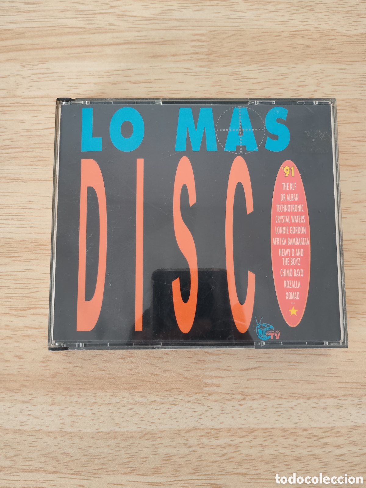 CDs de m&uacute;sica: Doble CD Lo Mas Disco 91 Chimo Bayo Rozalla