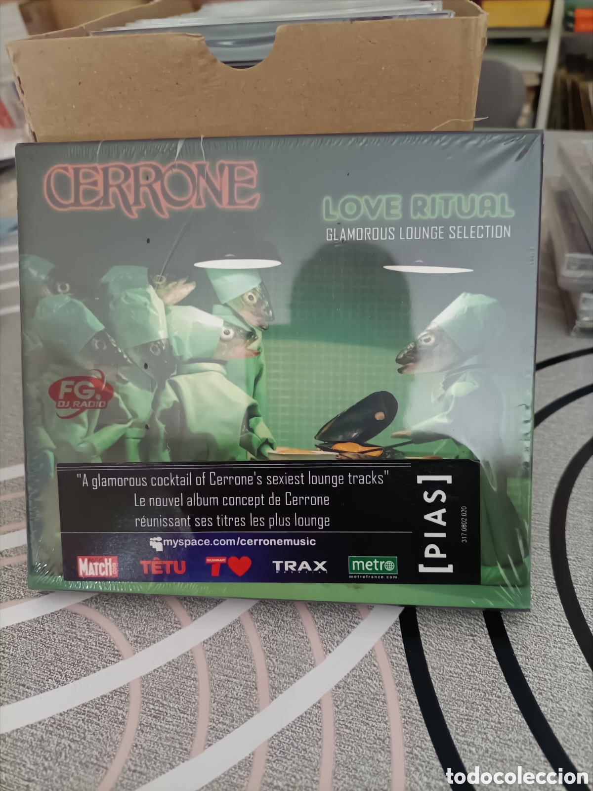 CDs de m&uacute;sica: CD,Cerrone,Love Ritual, Nuevo y Precintado