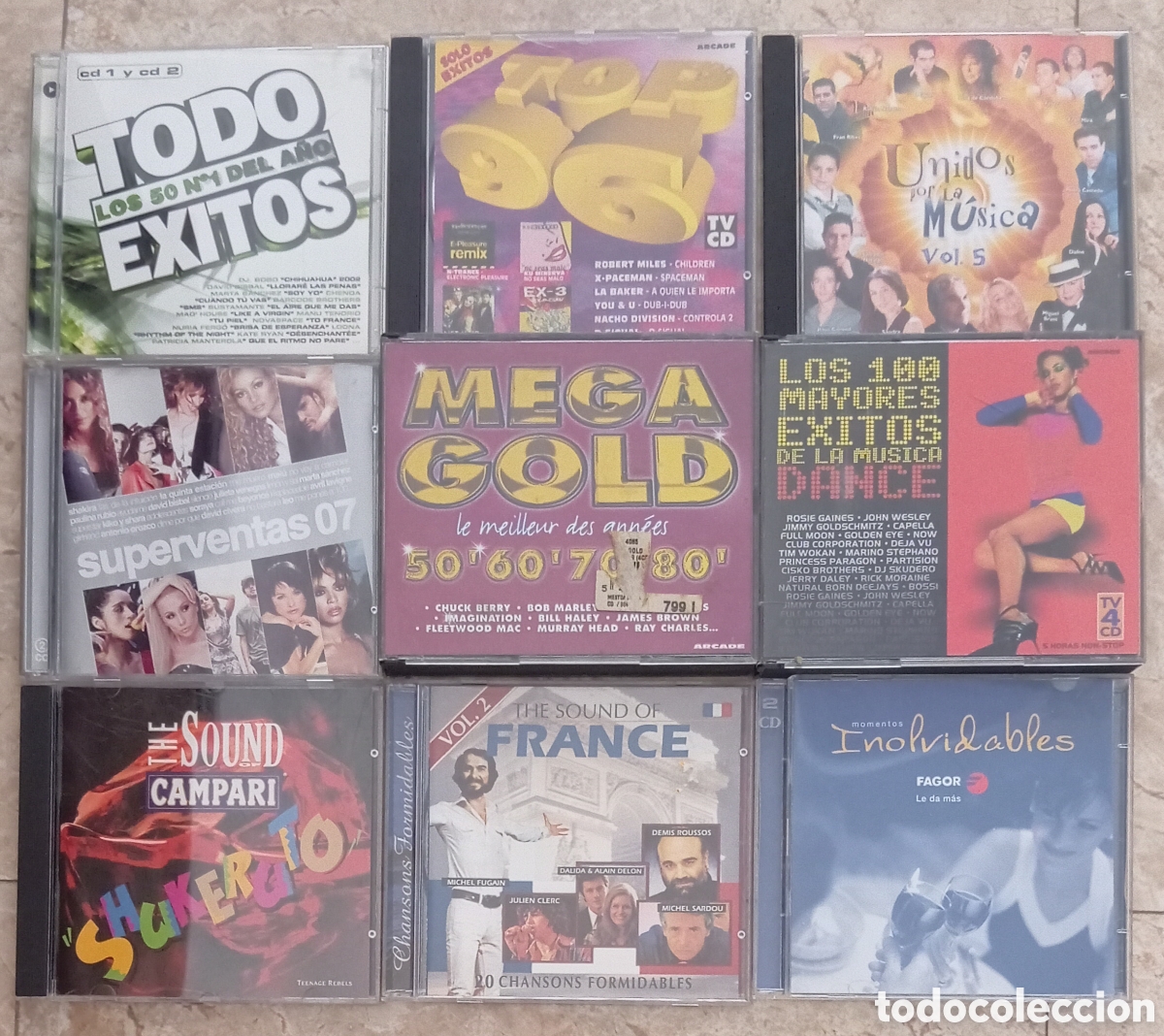 CDs de Musique: LOTE CD MEGA GOLD TOP 96 SUPERVENTAS DANCE