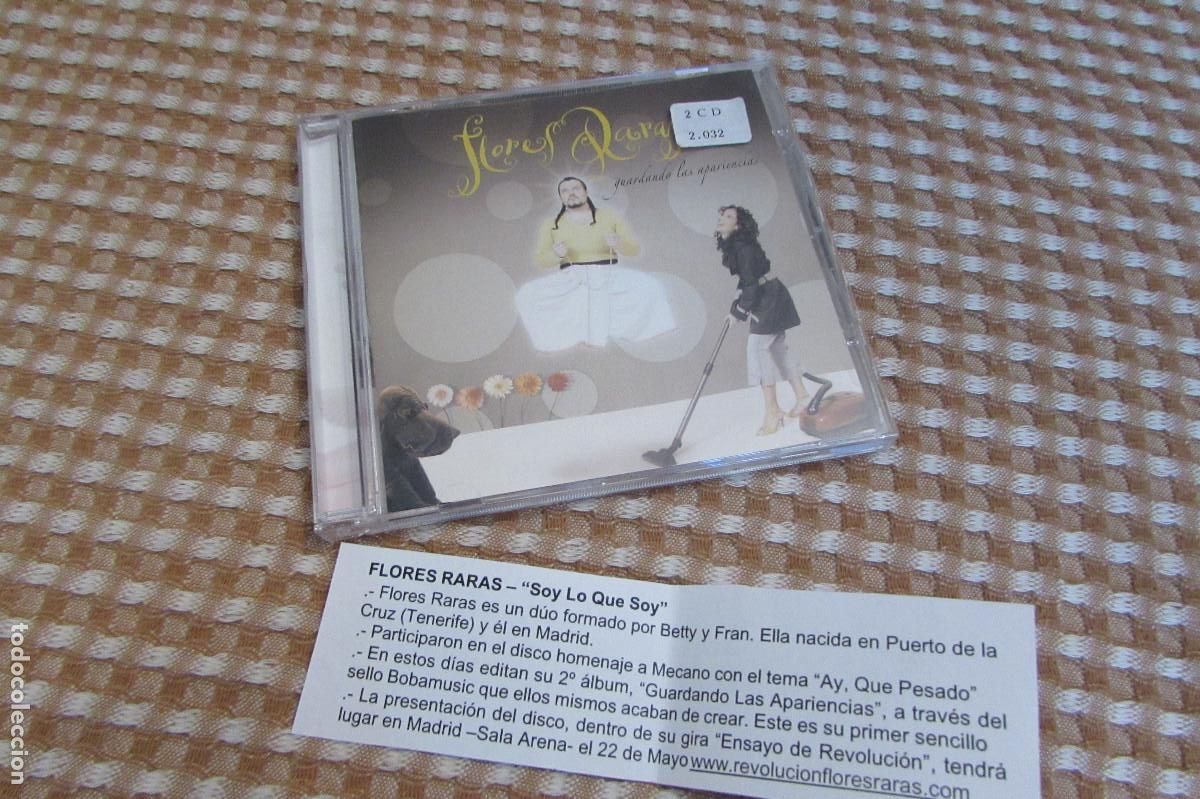 CDs de m&uacute;sica: FLORES RARAS, GUARDANDO LAS APARIENCIAS CD CADENA 100
