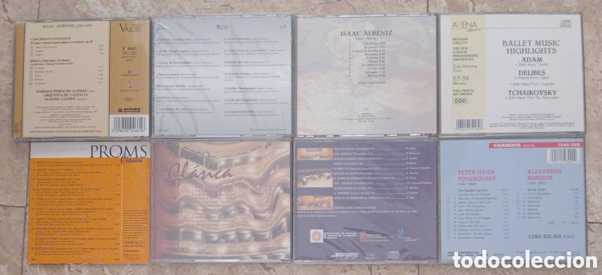 CDs de m&uacute;sica: LOTE CD CLASICA VARIADA ALBENIZ - Foto 2