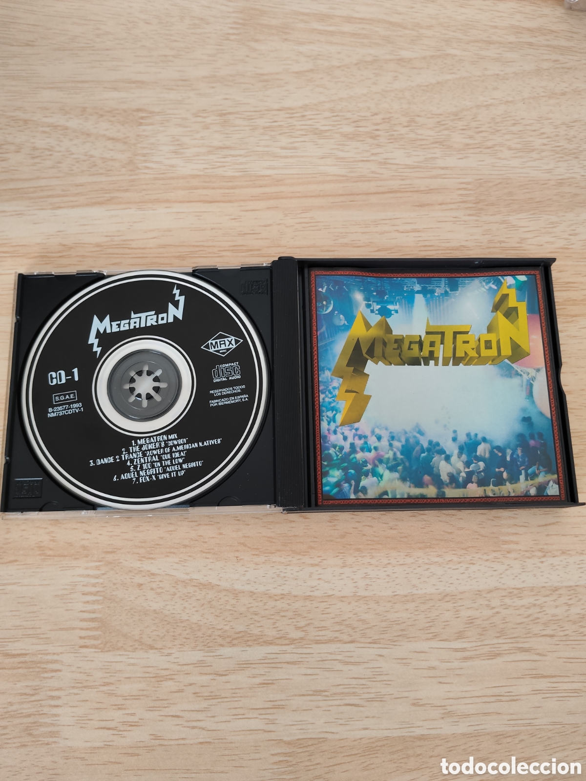CDs de m&uacute;sica: CD Megatron Dance 90s Max Music Doble - Foto 2