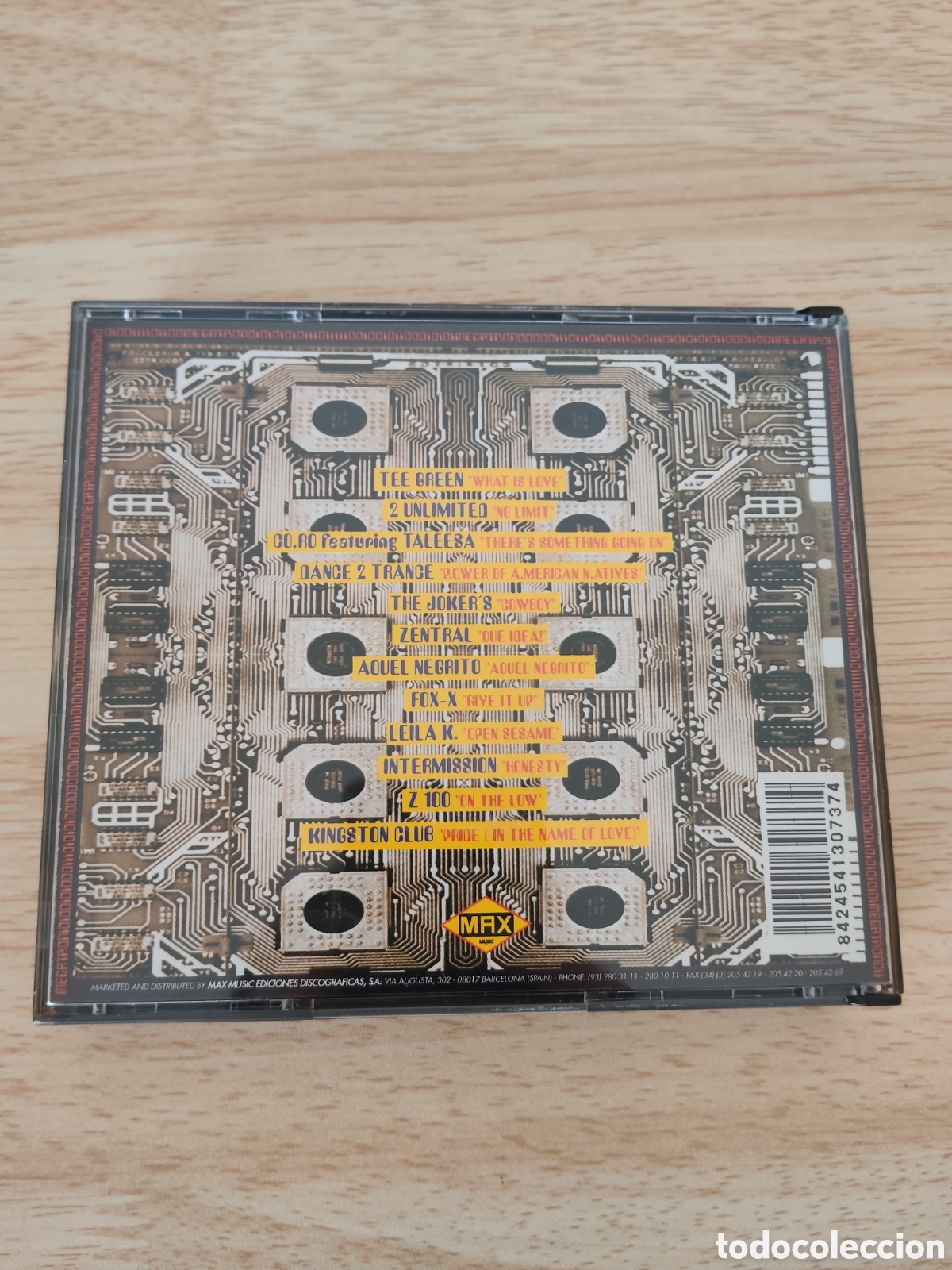 CDs de m&uacute;sica: CD Megatron Dance 90s Max Music Doble - Foto 4
