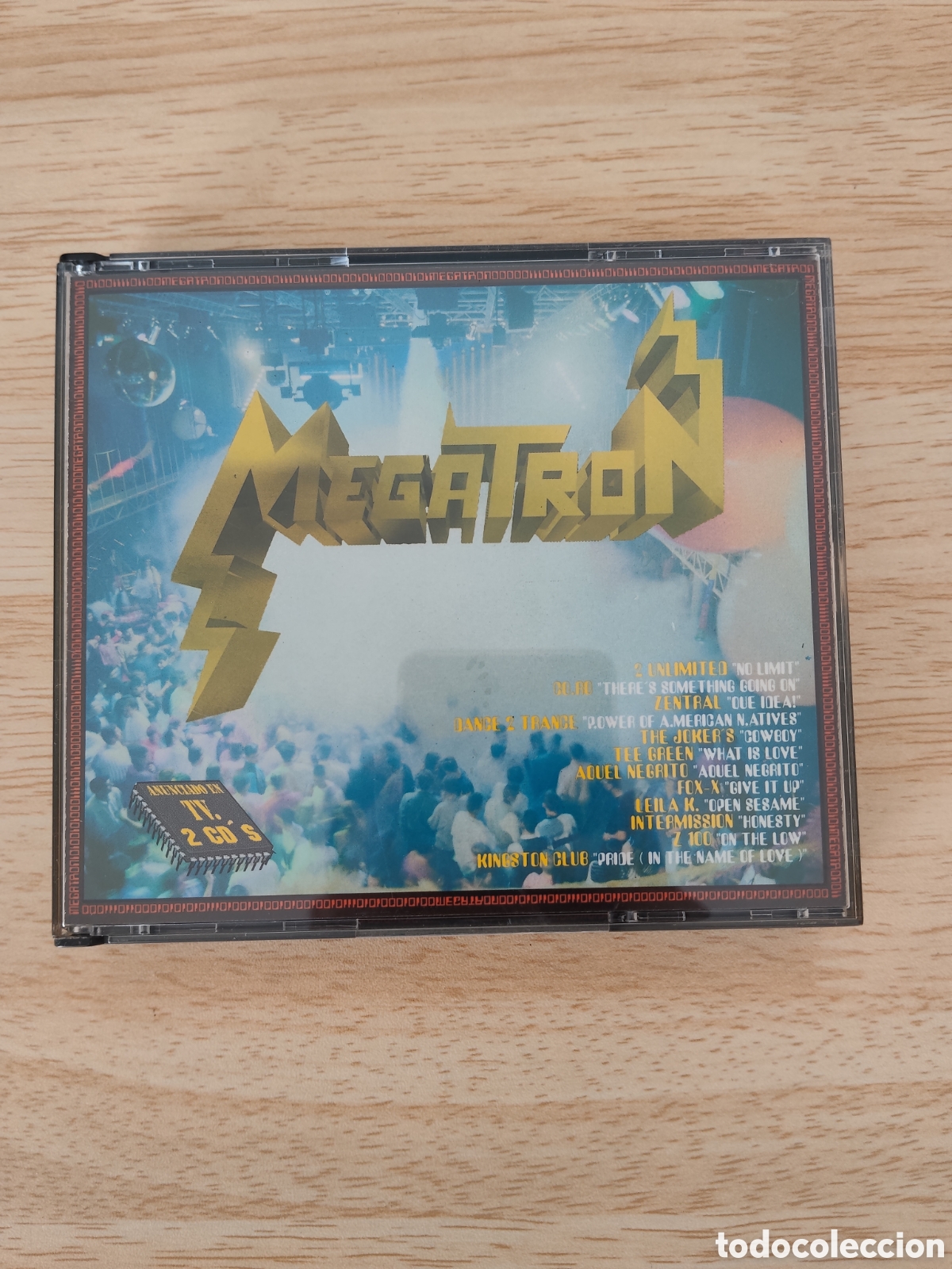 CDs de m&uacute;sica: CD Megatron Dance 90s Max Music Doble - Foto 1