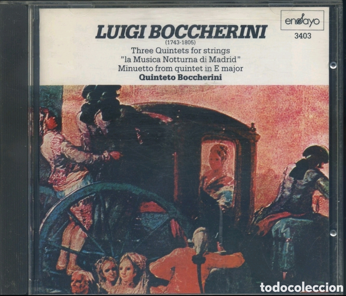 CD di Musica: Luigi Boccherini (1743-1805)