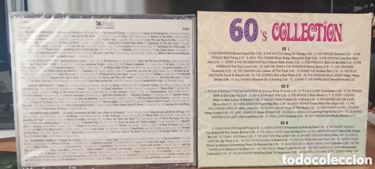 CDs de m&uacute;sica: LOTE CD RECORDANDO LOS 60 - Foto 2