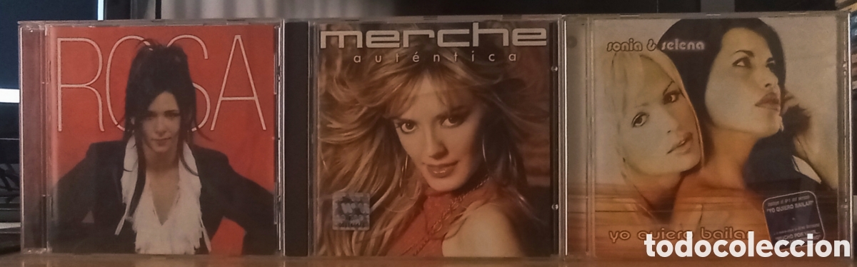 CDs de Musique: LOTE CD ROSA MERCHE SONIA Y SELENA
