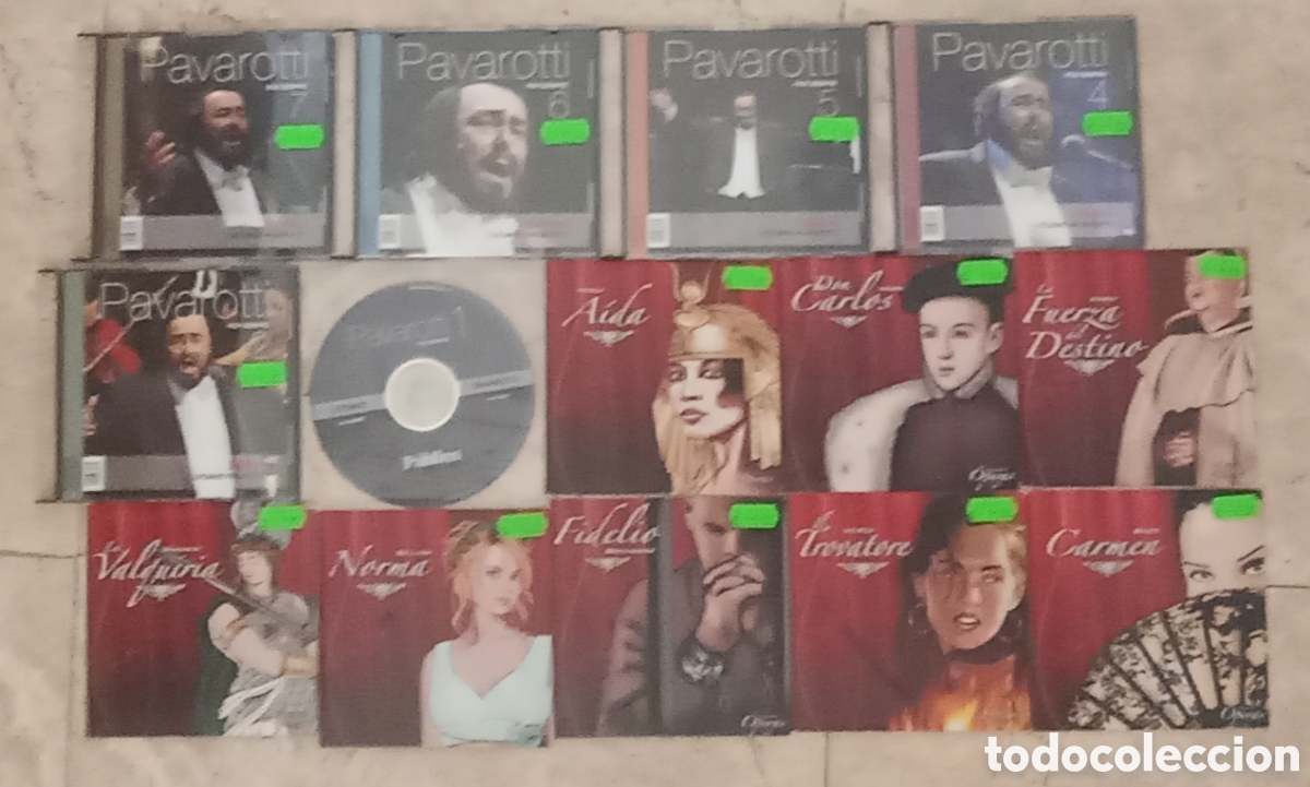 CD di Musica: LOTE CD PAVAROTTI Y OPERAS FAMOSAS