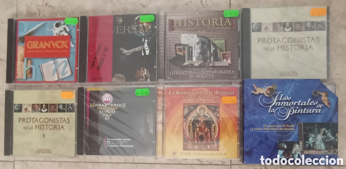 CD di Musica: LOTE CD HISTORIA PINTURA GRAN VOX