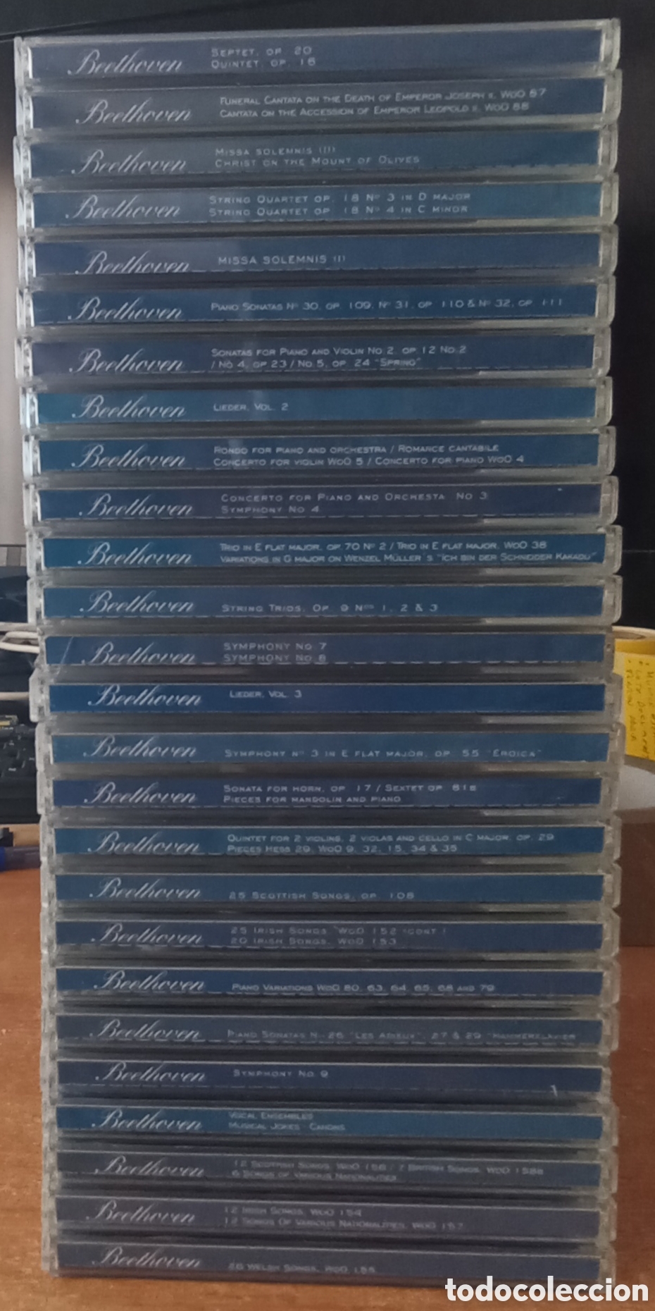 CD di Musica: LOTE CD TODO BEETHOVEN ALTAYA