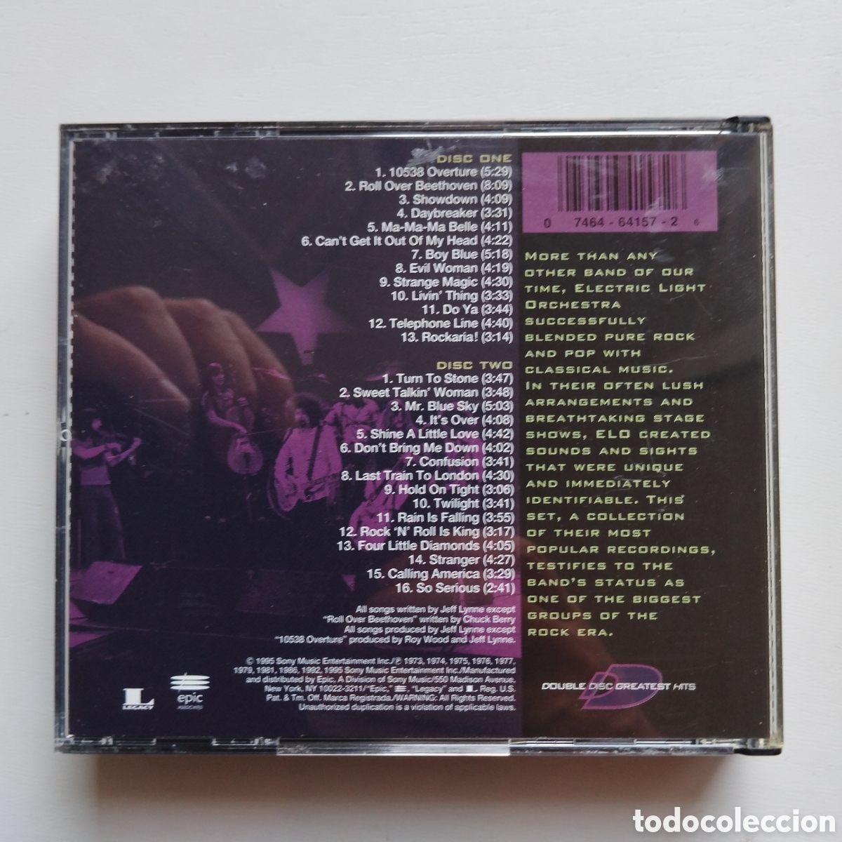 CDs de m&uacute;sica: ELO STRANGE MAGIC 2CD COMPILATION 1995 ELECTRIC LIGHT ORCHESTRA - Foto 2