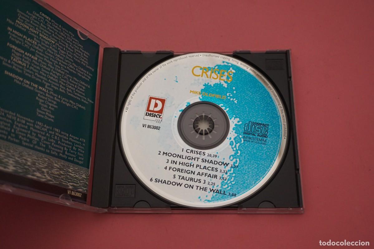 CDs de m&uacute;sica: CD - MIKE OLDFIELD - CRISES - DISCO COMO NUEVO - Foto 2