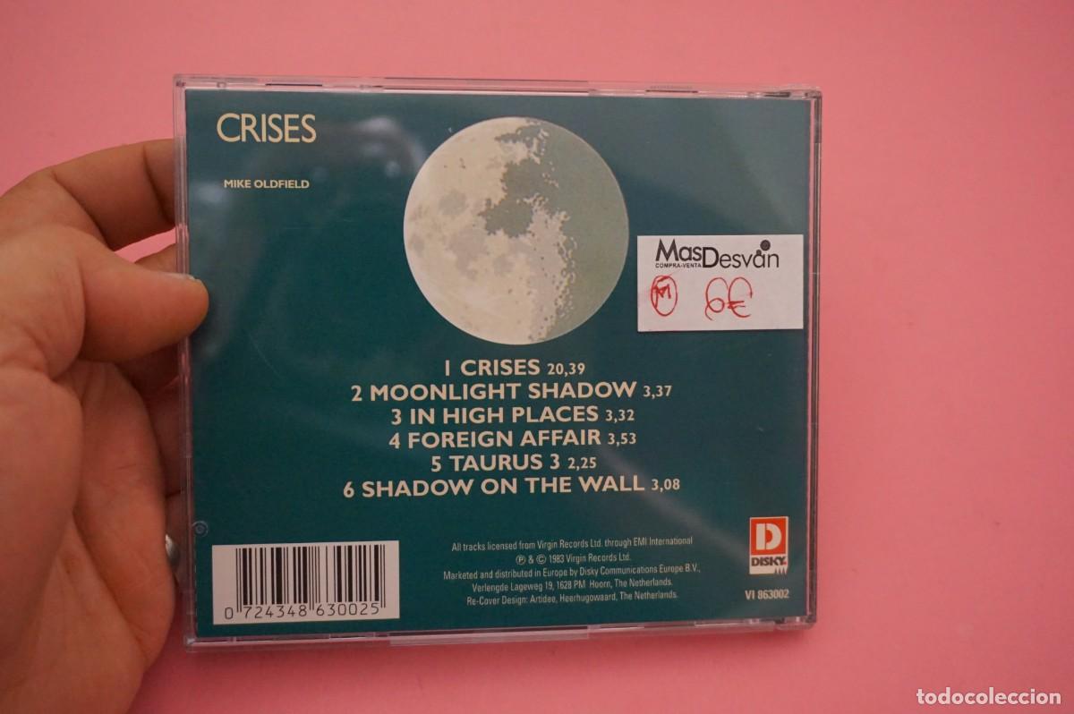 CDs de m&uacute;sica: CD - MIKE OLDFIELD - CRISES - DISCO COMO NUEVO - Foto 3