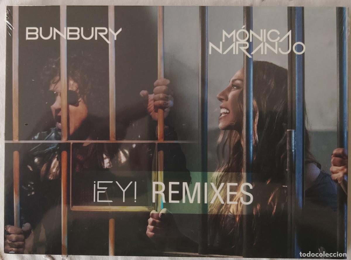 CD de M&uacute;sica: Bunbury / M&oacute;nica Naranjo. &iexcl;Ey! Remixes. CD NUEVO.