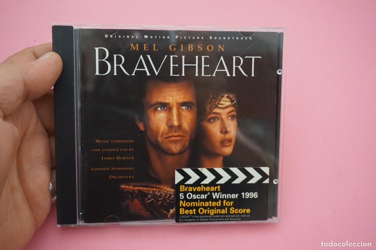 CD de M&uacute;sica: CD - BRAVEHEART - MEL GIBSON - BANDA SONORA ORIGINAL DE LA PELICULA - DISCO COMO NUEVO