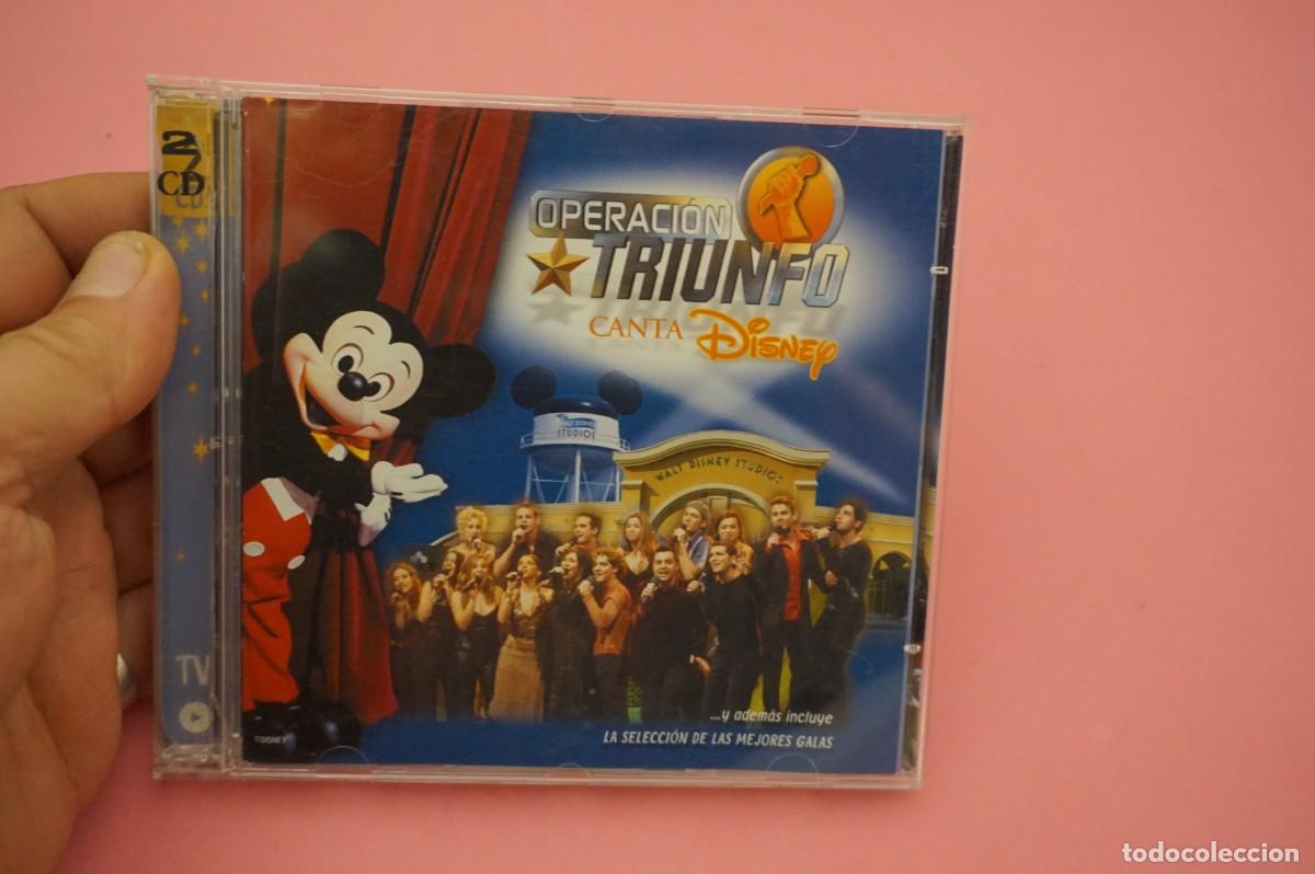 CDs de Musique: CD - OPERACION TRIUNFO CANTA DISNEY - 2 CD - DISCOS COMO NUEVOS