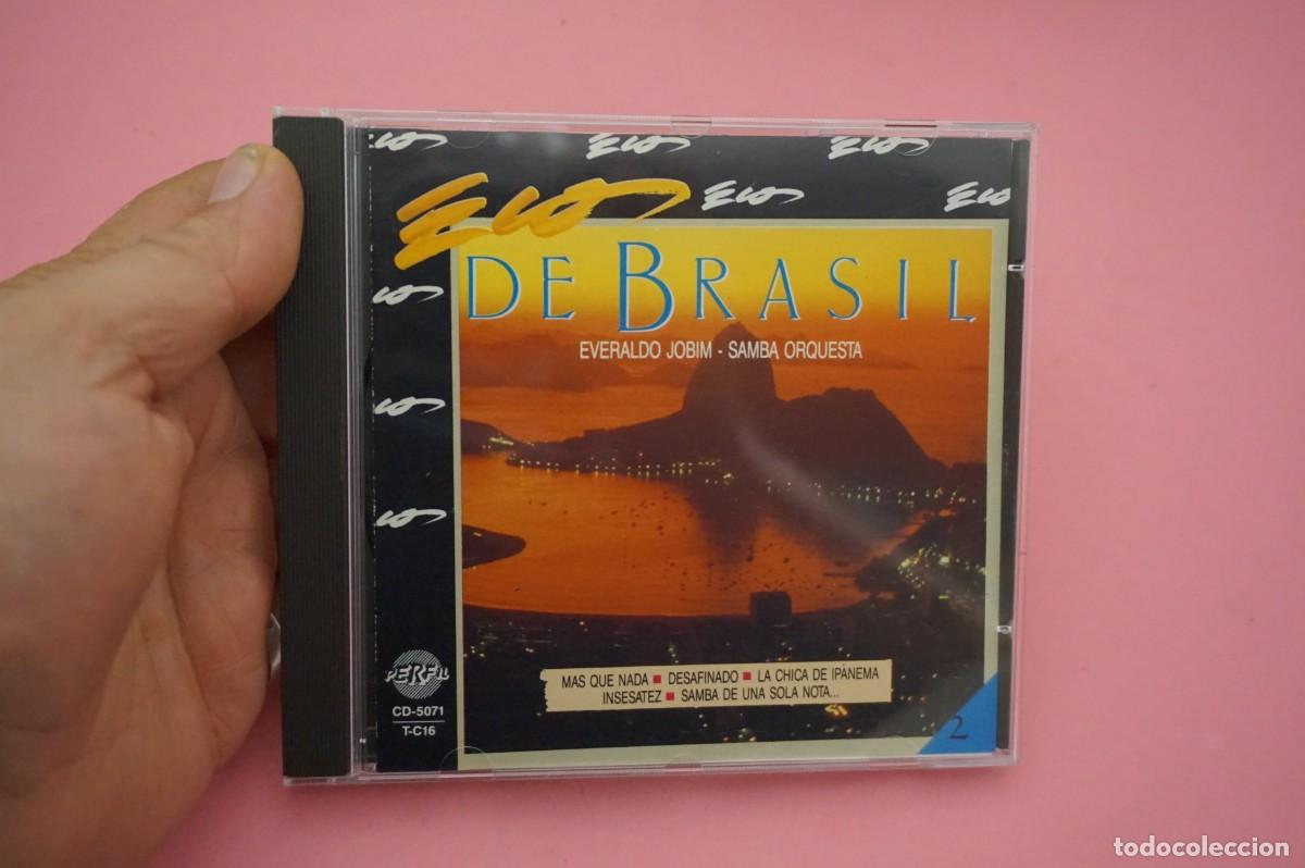 Musik-CDs: CD - ECOS DE BRASIL VOL. 2 - EVERALDO JOBIM - SAMBA ORQUESTA - DISCO COMO NUEVO