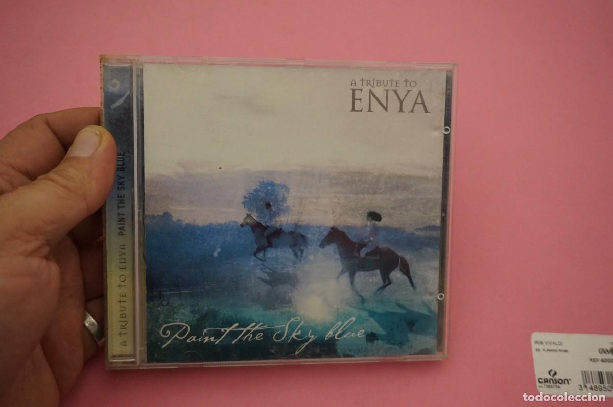 Music CDs: CD - A TRIBUTE TO ENYA - PAINT THE SKY BLUE - DISCO COMO NUEVO