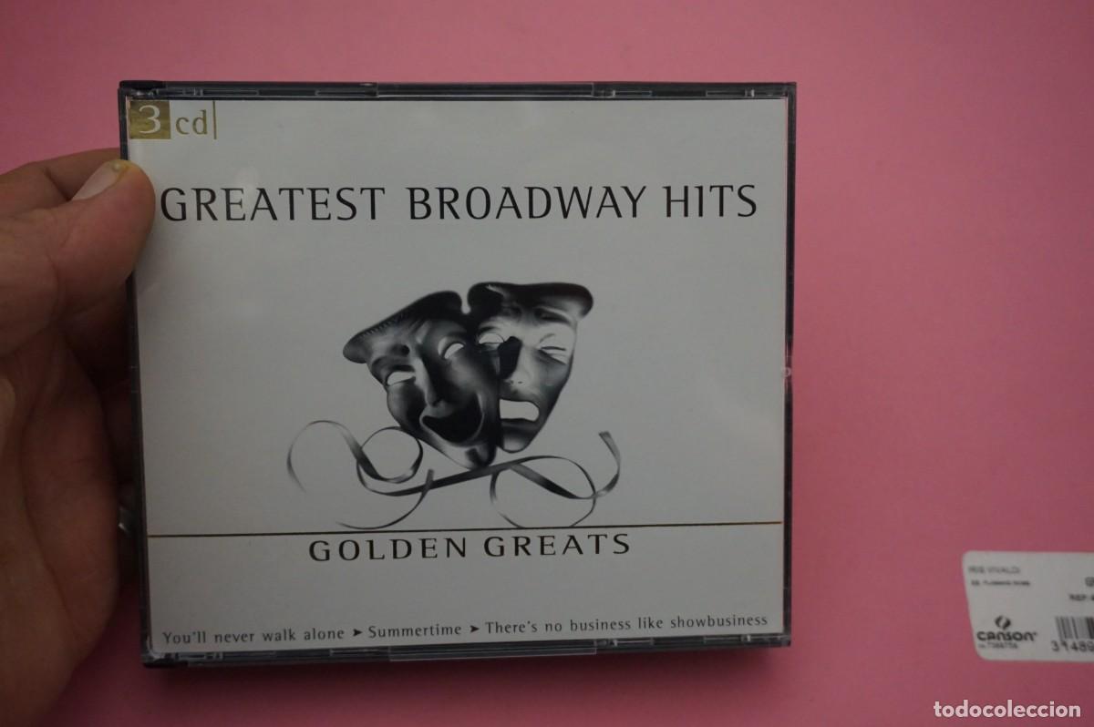 Musik-CDs: CD - GREATEST BROADWAY HITS - GOLDEN GREATS - 3 CD - DISCOS COMO NUEVOS