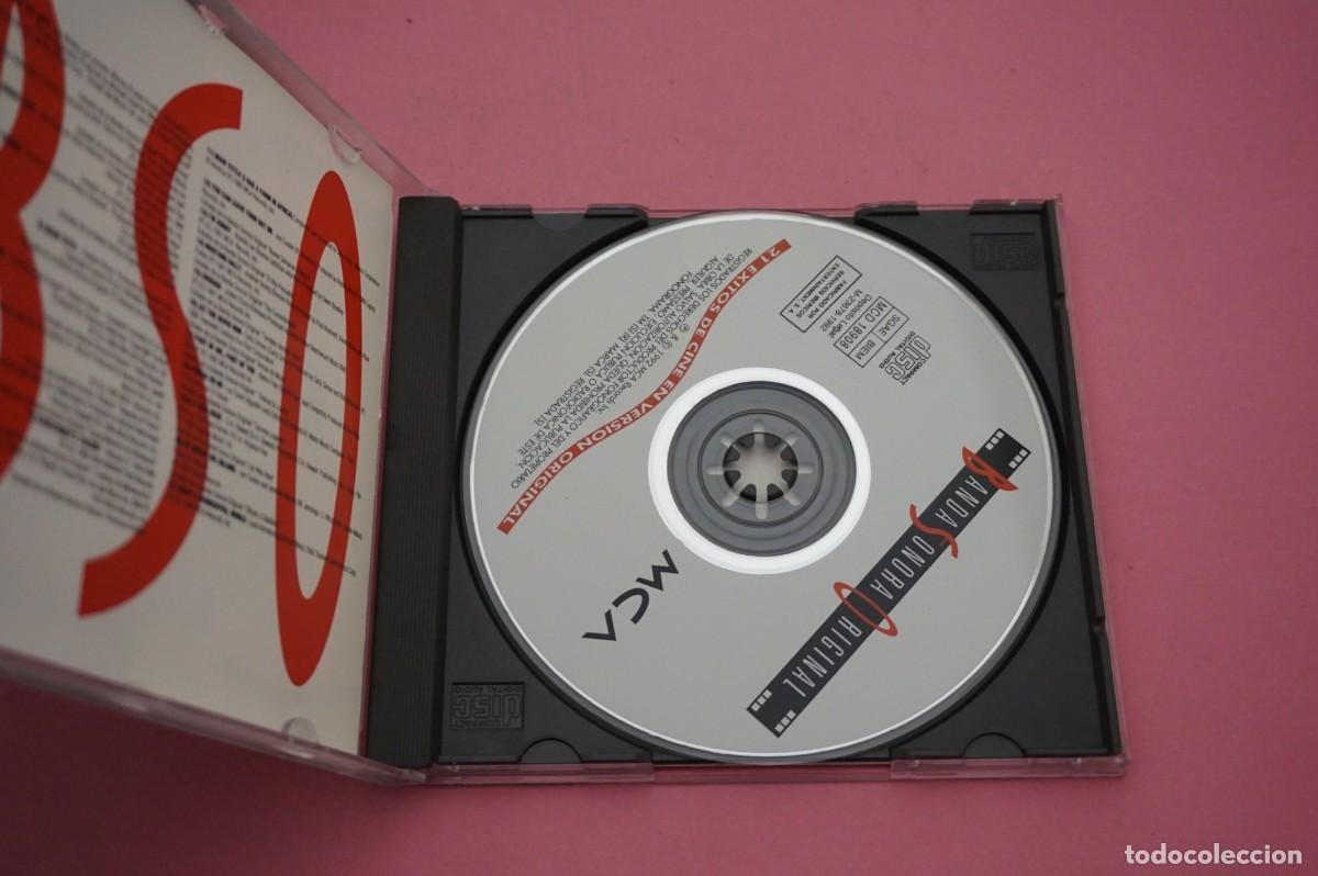 CDs de m&uacute;sica: CD - BANDA SONORA ORIGINAL - 21 EXITOS DE CINE EN VERSION ORIGINAL - DISCO COMO NUEVO - Foto 2