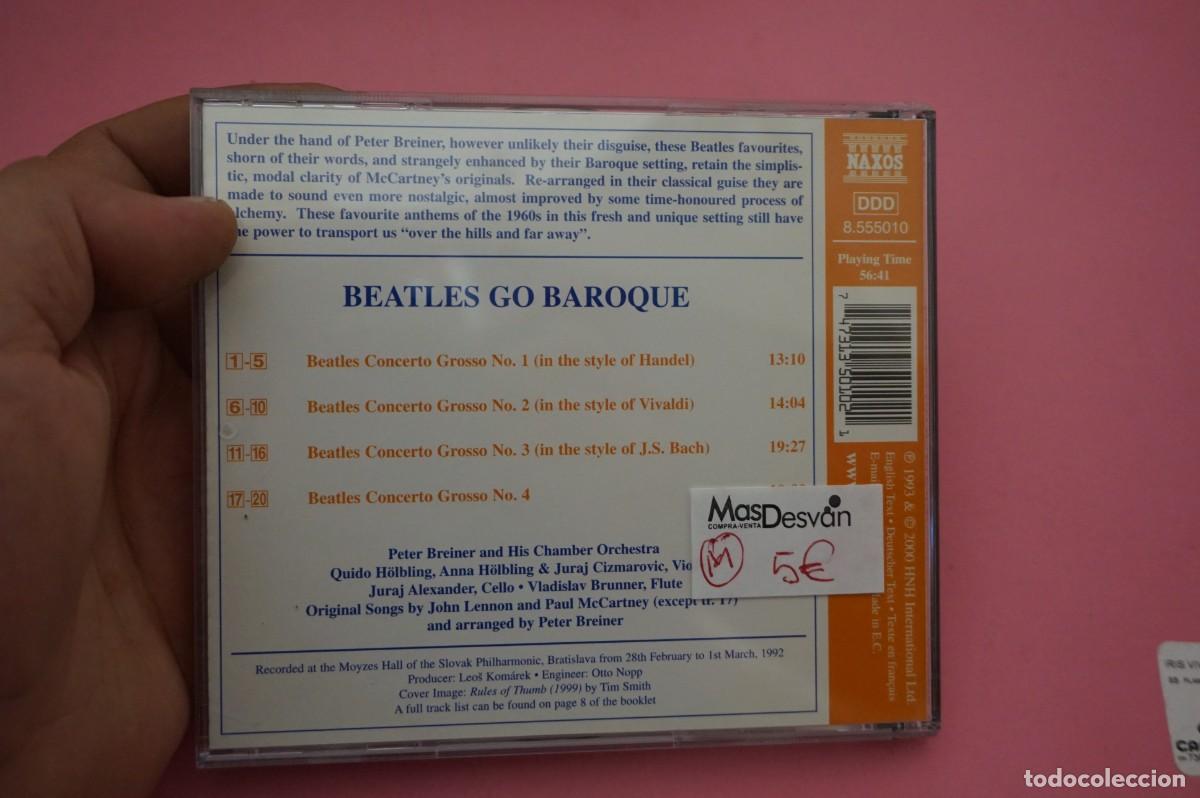 CDs de m&uacute;sica: CD - BEATLES GO BAROQUE - DISCO COMO NUEVO - Foto 3