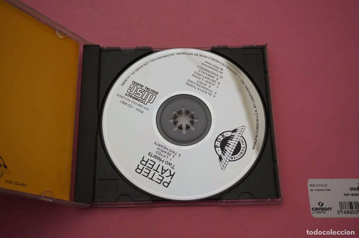 CDs de m&uacute;sica: CD - PETER KATER - TWO HEARTS - DISCO COMO NUEVO - Foto 2