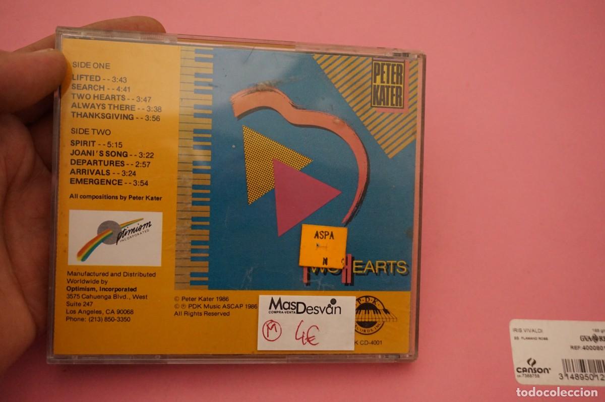 CDs de m&uacute;sica: CD - PETER KATER - TWO HEARTS - DISCO COMO NUEVO - Foto 3