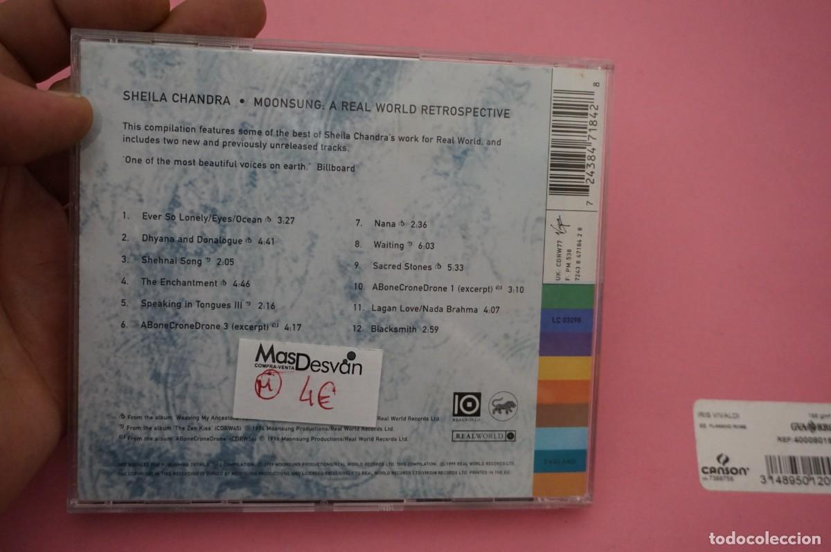 CDs de m&uacute;sica: CD - SHEILA CHANDRA - REAL WORLD - DISCO COMO NUEVO - Foto 3