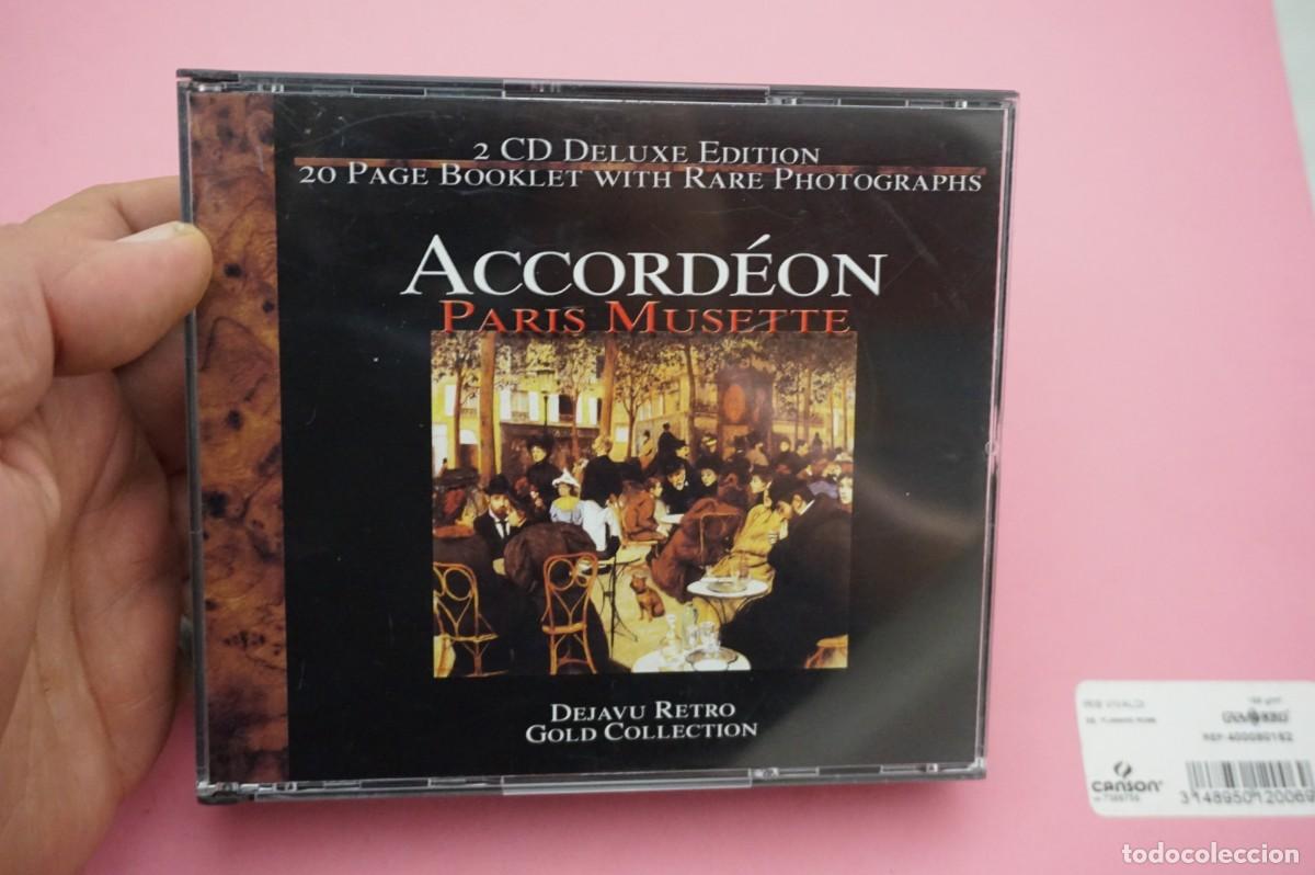 CD de M&uacute;sica: CD - ACCORDEON PARIS MUSETTE - 2 CD DELUXE EDITION - DISCOS COMO NUEVOS