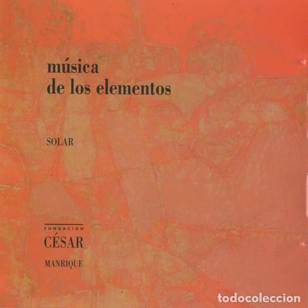 CD de M&uacute;sica: Solar - M&uacute;sica De Los Elementos CD Nuevo