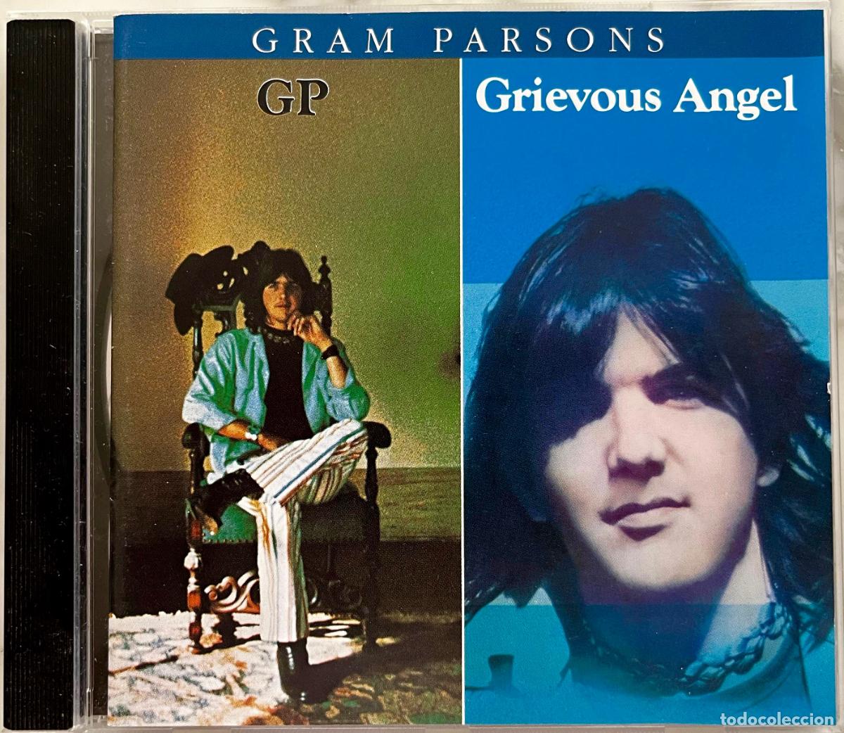 Musik-CDs: GRAM PARSONS. ( BYRDS ). GP & GRIEVOUS ANGEL. 2 LPS EN 1 CD. CD MADE IN GERMANY.