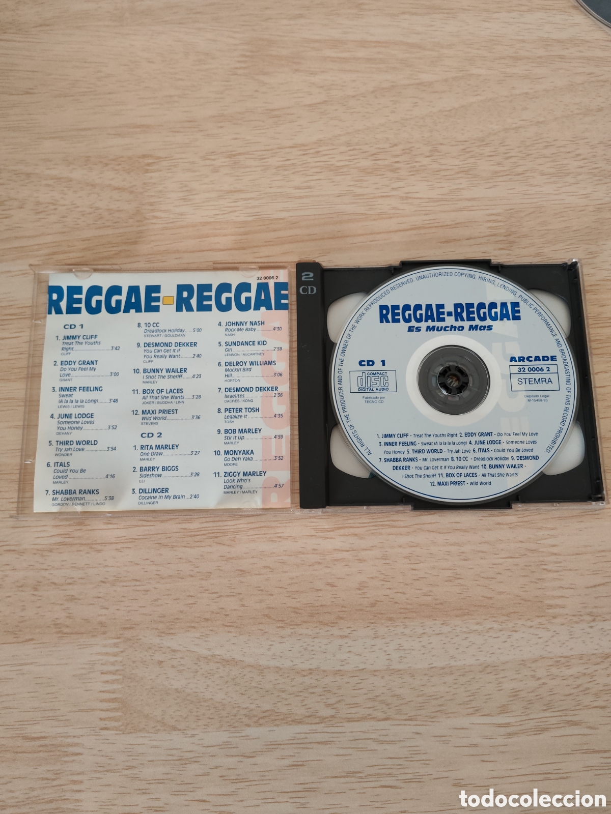 CDs de m&uacute;sica: Doble CD Reggae Reggae Es Mucho Mas - Foto 2