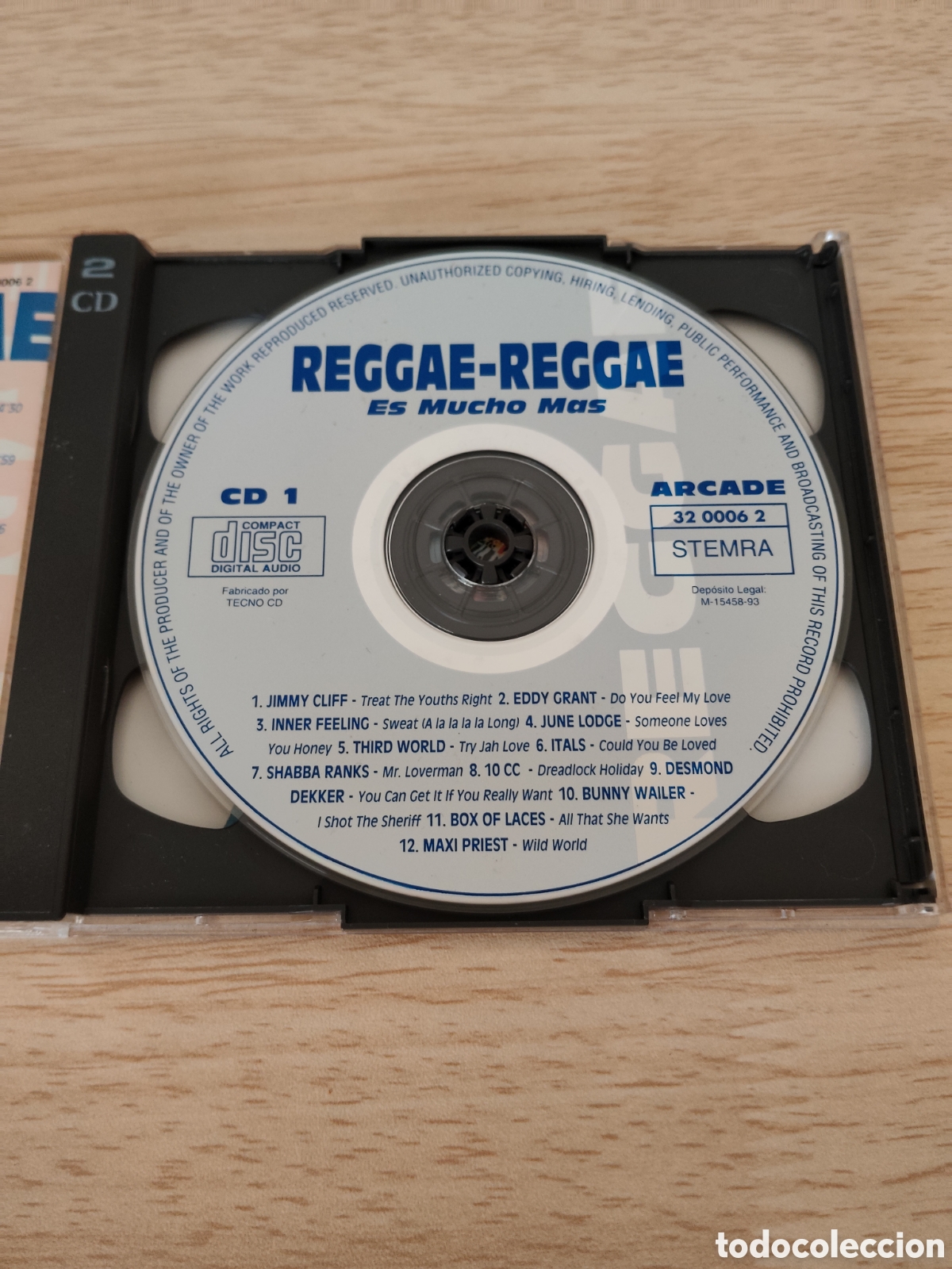 CDs de m&uacute;sica: Doble CD Reggae Reggae Es Mucho Mas - Foto 3