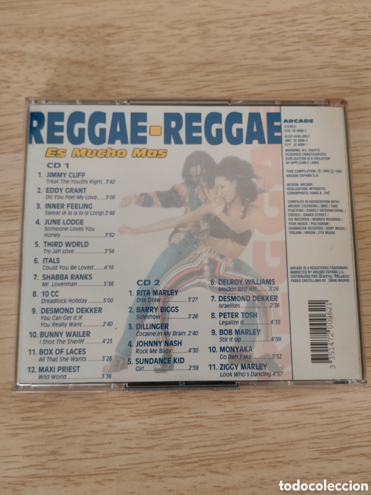 CDs de m&uacute;sica: Doble CD Reggae Reggae Es Mucho Mas - Foto 4