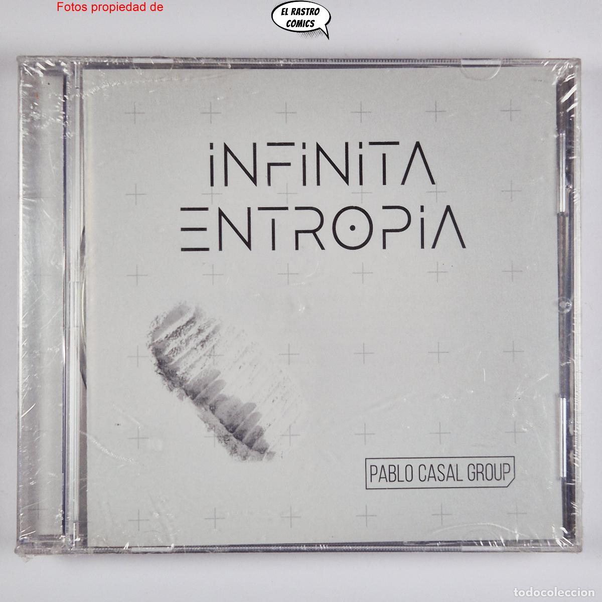 CD de M&uacute;sica: Infinita Entropia, Pablo Casal Group, Colaboraci&oacute;n de La P&aacute;jara, CD EP precintado, 2019, Jazz, Blues